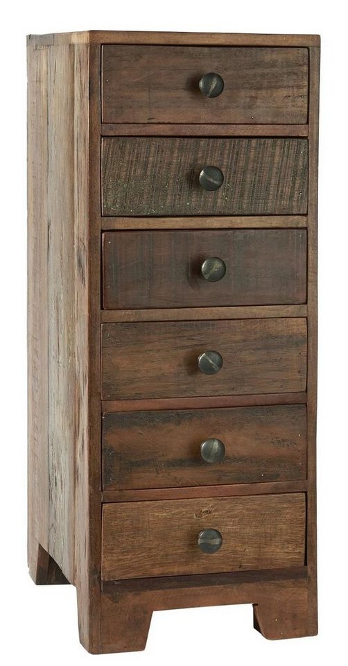 Ib Laursen Kommode Kommode Sideboard Schubladen Alt Holz Massiv Unika Laursen 2110-00 von Ib Laursen
