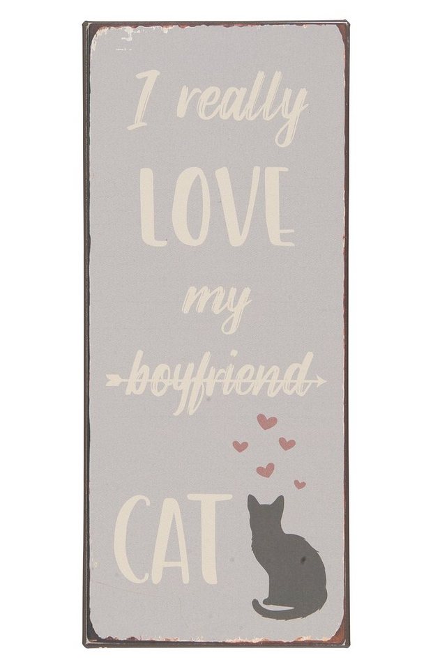 Ib Laursen Metallschild Ib Laursen - Schild Blechschild Metallschild "I Love My Boyfriend Ib Laursen Metallschild Ib Laursen - Schild Blechschild Metallschild "I Love My Boyfriend von Ib Laursen