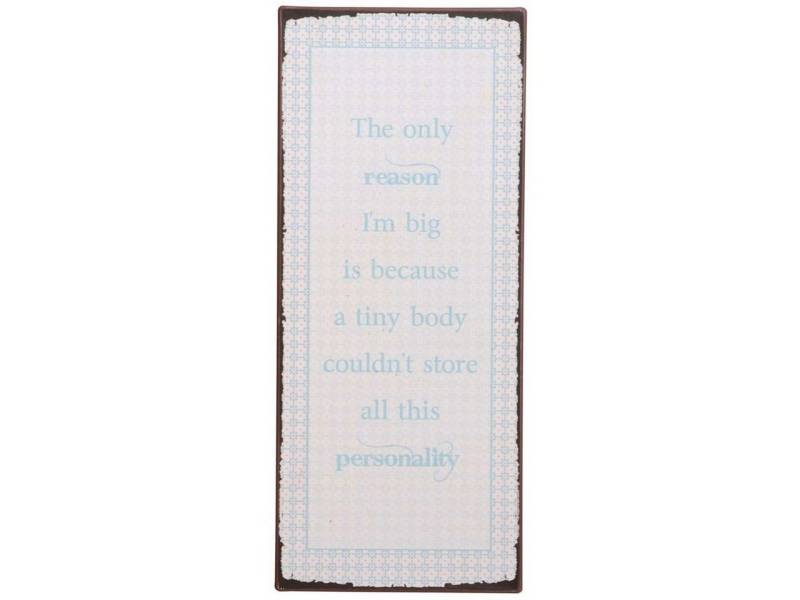 Ib Laursen Metallschild Metallschild 30,5x13 cm Spruch Schild Deko Geschenk von Ib Laursen