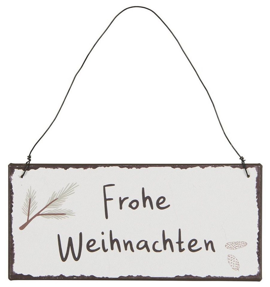 Ib Laursen Holzbild Wandschild Metallschild Schild Frohe Weihnachten Ib Laursen 70105-00 Ib Laursen Holzbild Wandschild Metallschild Schild Frohe Weihnachten Ib Laursen 70105-00 von Ib Laursen