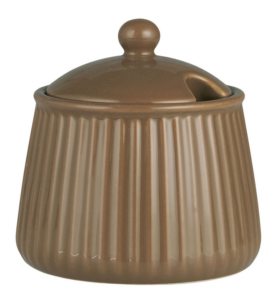 Ib Laursen Milch- und Zuckerset Ib Laursen - Zuckerdose Zuckerschale Mynte Rillen Keramik 2028 Farbe: Ib Laursen Milch- und Zuckerset Ib Laursen - Zuckerdose Zuckerschale Mynte Rillen Keramik 2028 Farbe: von Ib Laursen