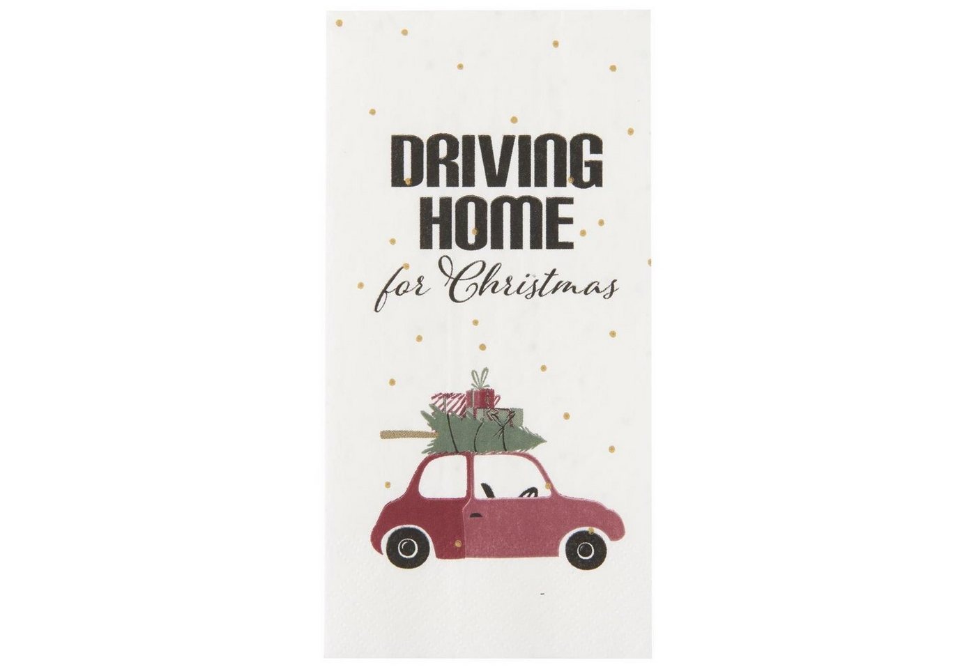 Ib Laursen Papierserviette Serviette Driving Home for Christmas 16 Stck von Ib Laursen