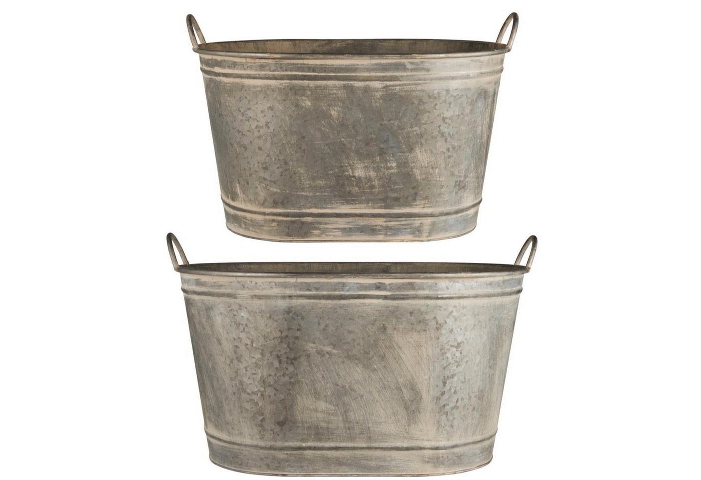 Ib Laursen Pflanzkübel 2erSet Metall Urban Garden Ib Laursen Pflanzkübel 2erSet Metall Urban Garden von Ib Laursen