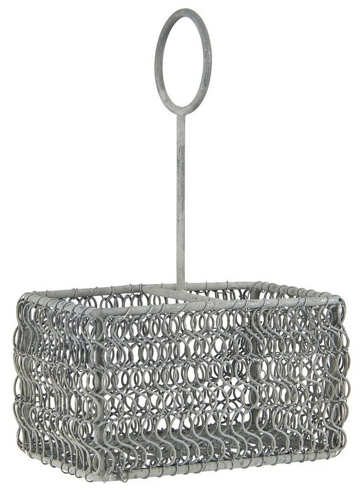 Ib Laursen Salz- / Pfefferstreuer Körbchen Metall Antique Grau für Salz und Pfeffer L10,5xH17xT6,5 cm Ib Laursen Salz- / Pfefferstreuer Körbchen Metall Antique Grau für Salz und Pfeffer L10,5xH17xT6,5 cm von Ib Laursen