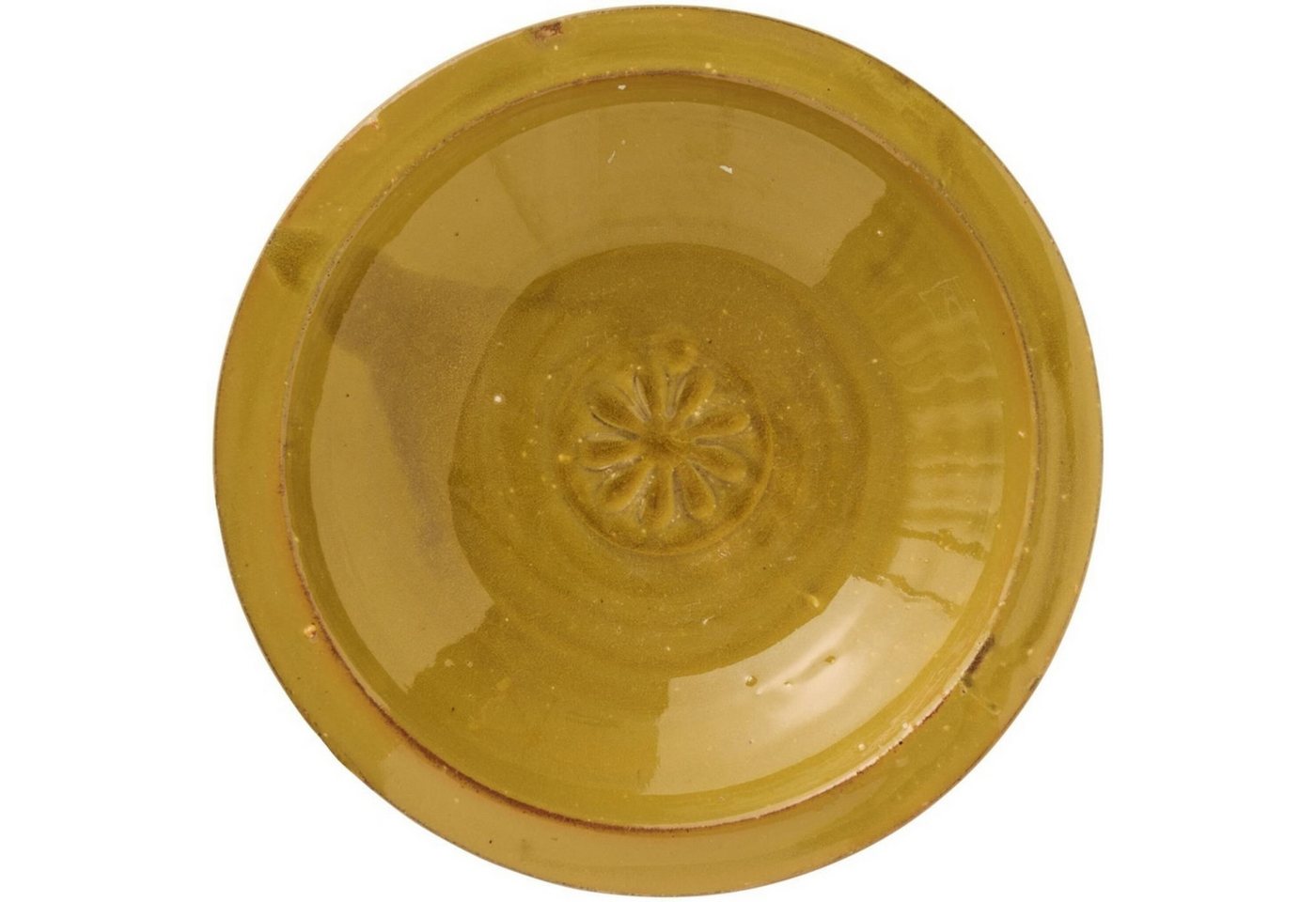 Ib Laursen Schale Deko Blume rustikal Avignon, Keramik von Ib Laursen