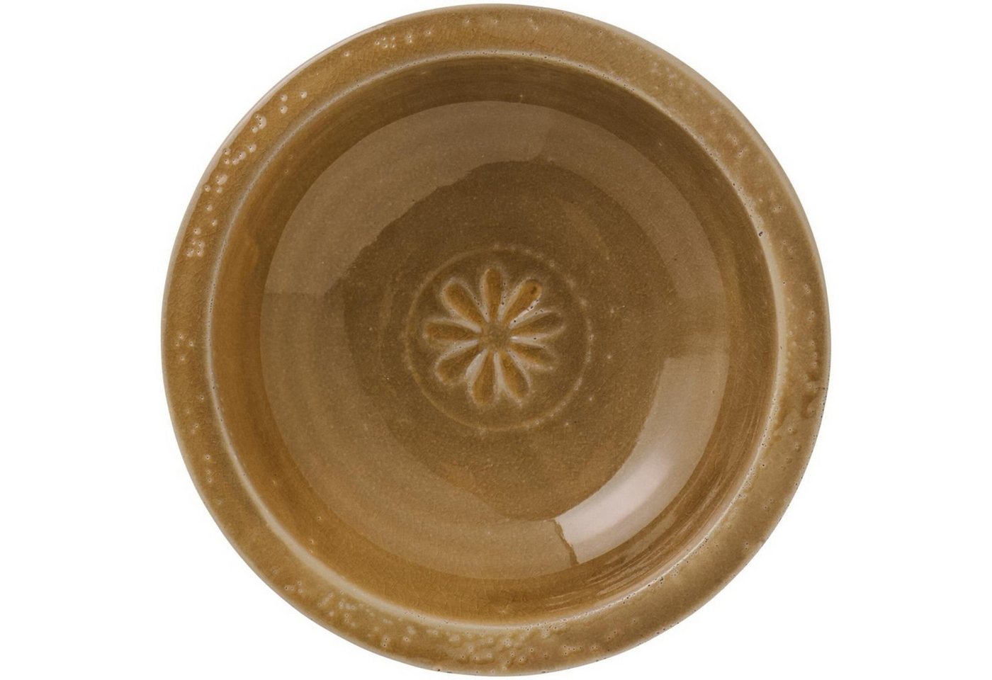 Ib Laursen Schale Deko Blume rustikal Avignon, Keramik von Ib Laursen