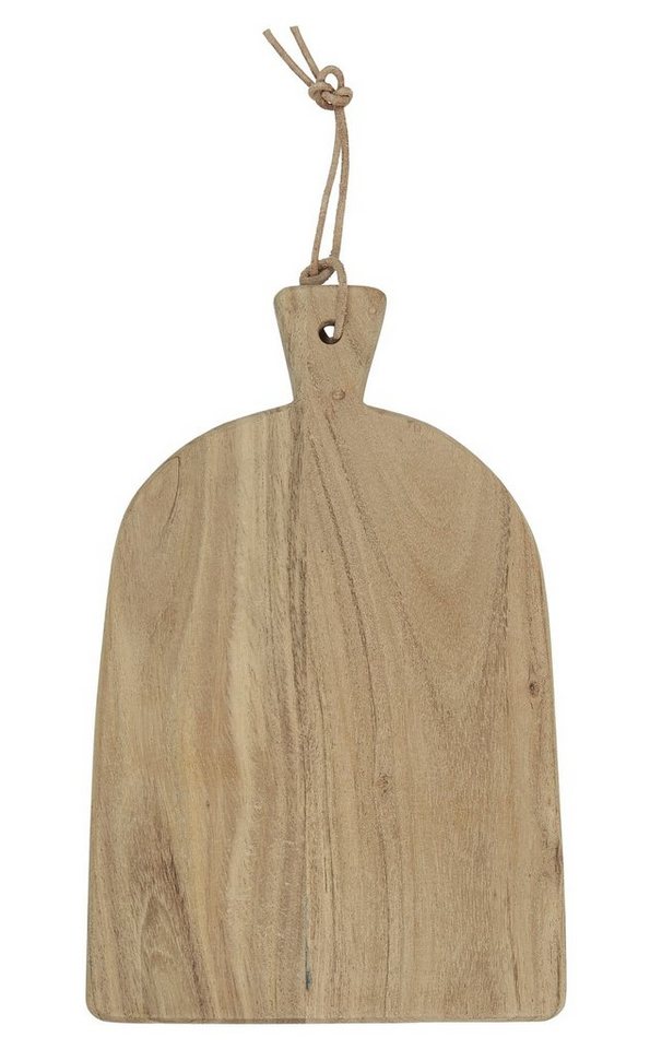 Ib Laursen Servierbrett Schneidebrett Servierbrett Brettchen Holz mit Griff 20x30cm Ib von Ib Laursen