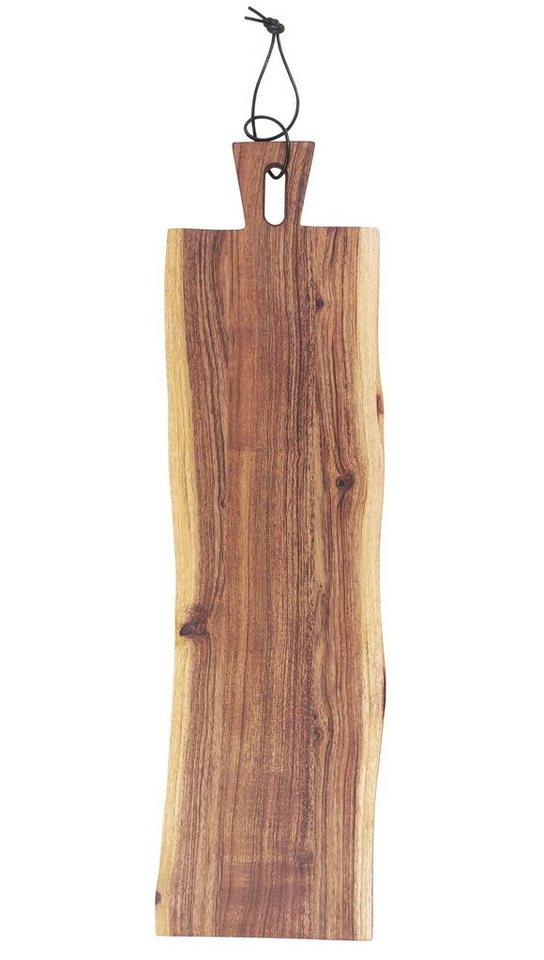 Ib Laursen Servierbrett Tapasbrett Servierbrett Käsebrett Schneidebrett Holz 15x60cm Ib von Ib Laursen
