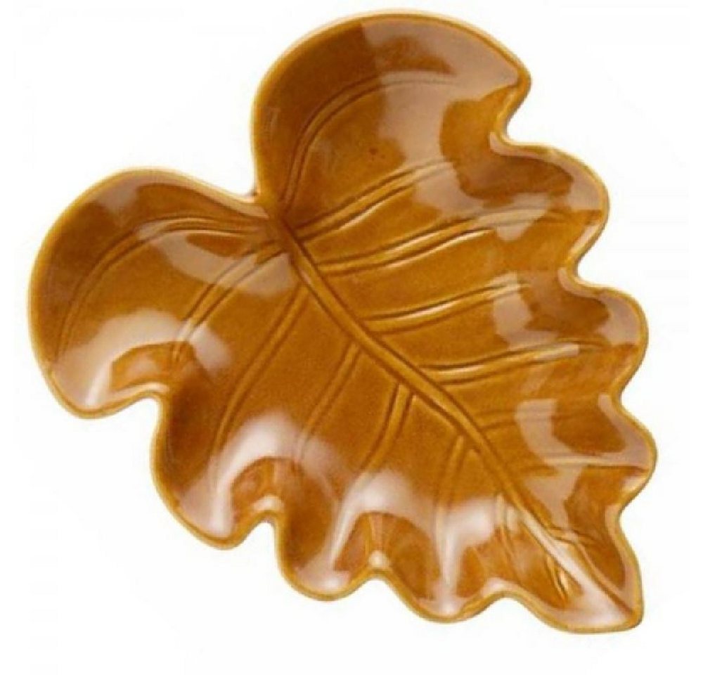Ib Laursen Servierschale Ib Laursen Schale Blattschale Blatt Braun (21cm) von Ib Laursen