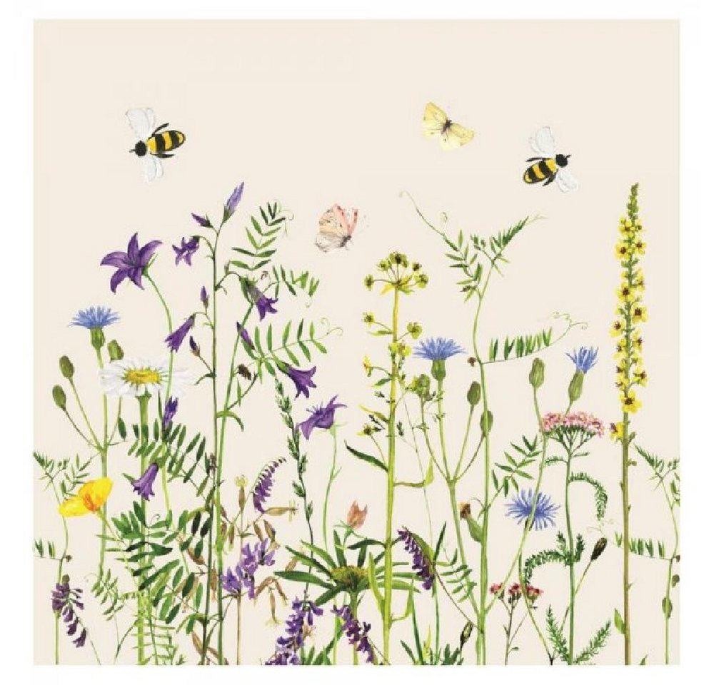 Ib Laursen Serviettenhalter Ib Laursen Servietten Summer Field (50-teilig) von Ib Laursen