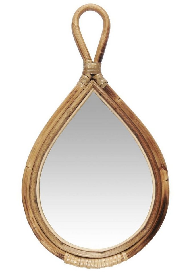 Ib Laursen Spiegel Spiegel Handspiegel Oval Bambus L 35cm Ib Laursen 9129-30 von Ib Laursen