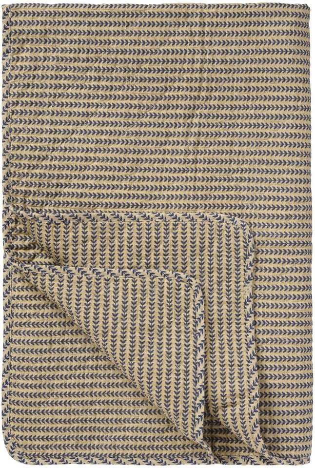 Ib Laursen Tagesdecke Ib Laursen - Decke Quilt Tagesdecke Überwurf 180x130cm Blau Muster Ib Laursen Tagesdecke Ib Laursen - Decke Quilt Tagesdecke Überwurf 180x130cm Blau Muster von Ib Laursen