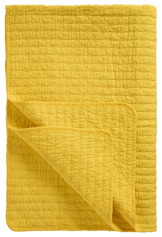 Ib Laursen Tagesdecke Ib Laursen - Decke Quilt Tagesdecke Überwurf 180x130cm Gelb Ib Laursen Tagesdecke Ib Laursen - Decke Quilt Tagesdecke Überwurf 180x130cm Gelb von Ib Laursen