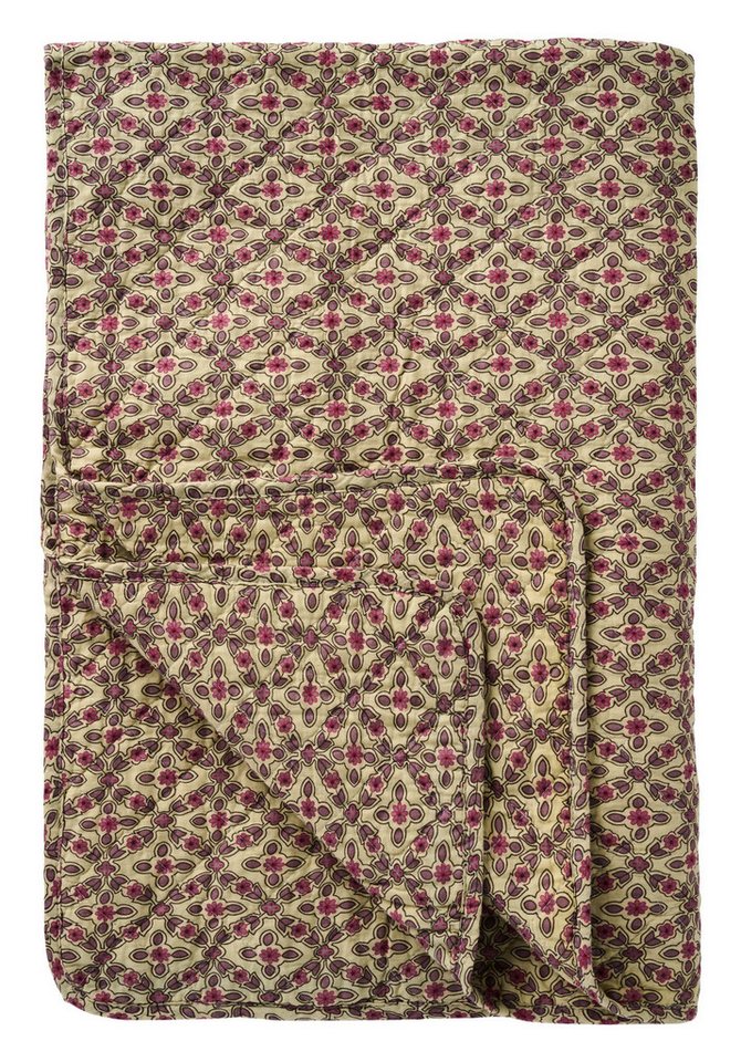 Ib Laursen Tagesdecke Ib Laursen Decke Quilt Tagesdecke Überwurf 180x130cm Muster Beere Ib Laursen Tagesdecke Ib Laursen Decke Quilt Tagesdecke Überwurf 180x130cm Muster Beere von Ib Laursen