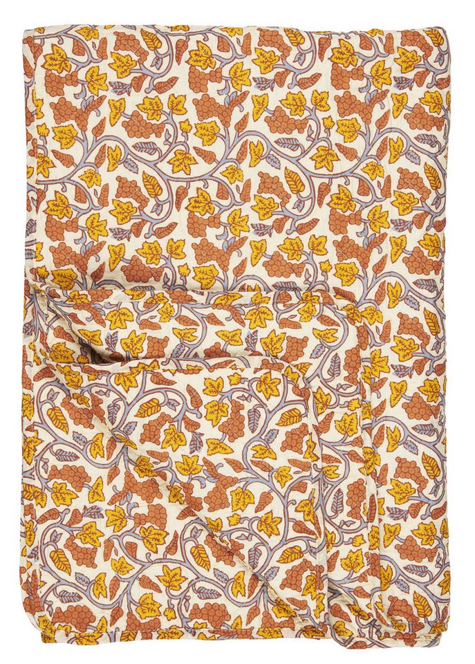 Ib Laursen Tagesdecke Ib Laursen Decke Quilt Tagesdecke Überwurf 180x130cm Orange Gelb Ib Laursen Tagesdecke Ib Laursen Decke Quilt Tagesdecke Überwurf 180x130cm Orange Gelb von Ib Laursen