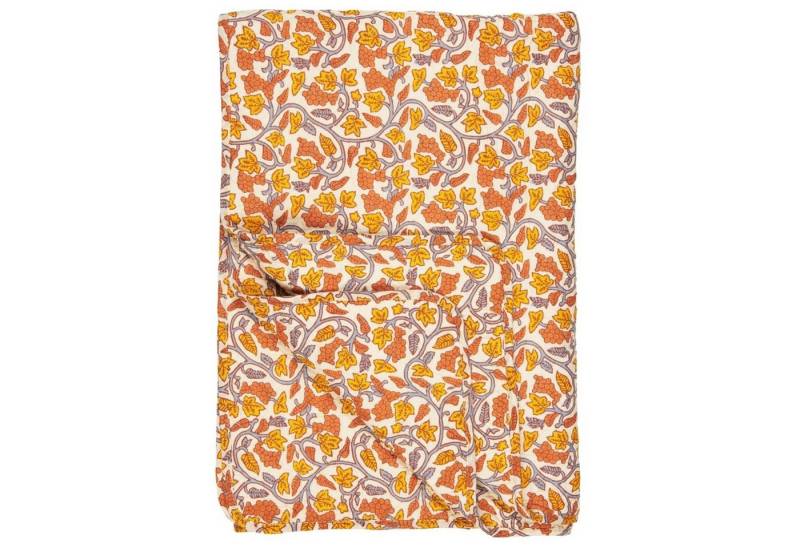 Ib Laursen Tagesdecke Quilt gelben und orangefarbenen Weinreben Ib Laursen Tagesdecke Quilt gelben und orangefarbenen Weinreben von Ib Laursen