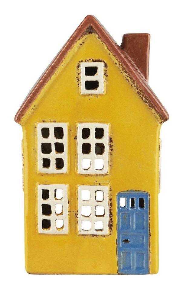 Ib Laursen Teelichthalter Lichterhaus Teelichthalter Teelichthaus Windlicht Haus H19cm Ib von Ib Laursen