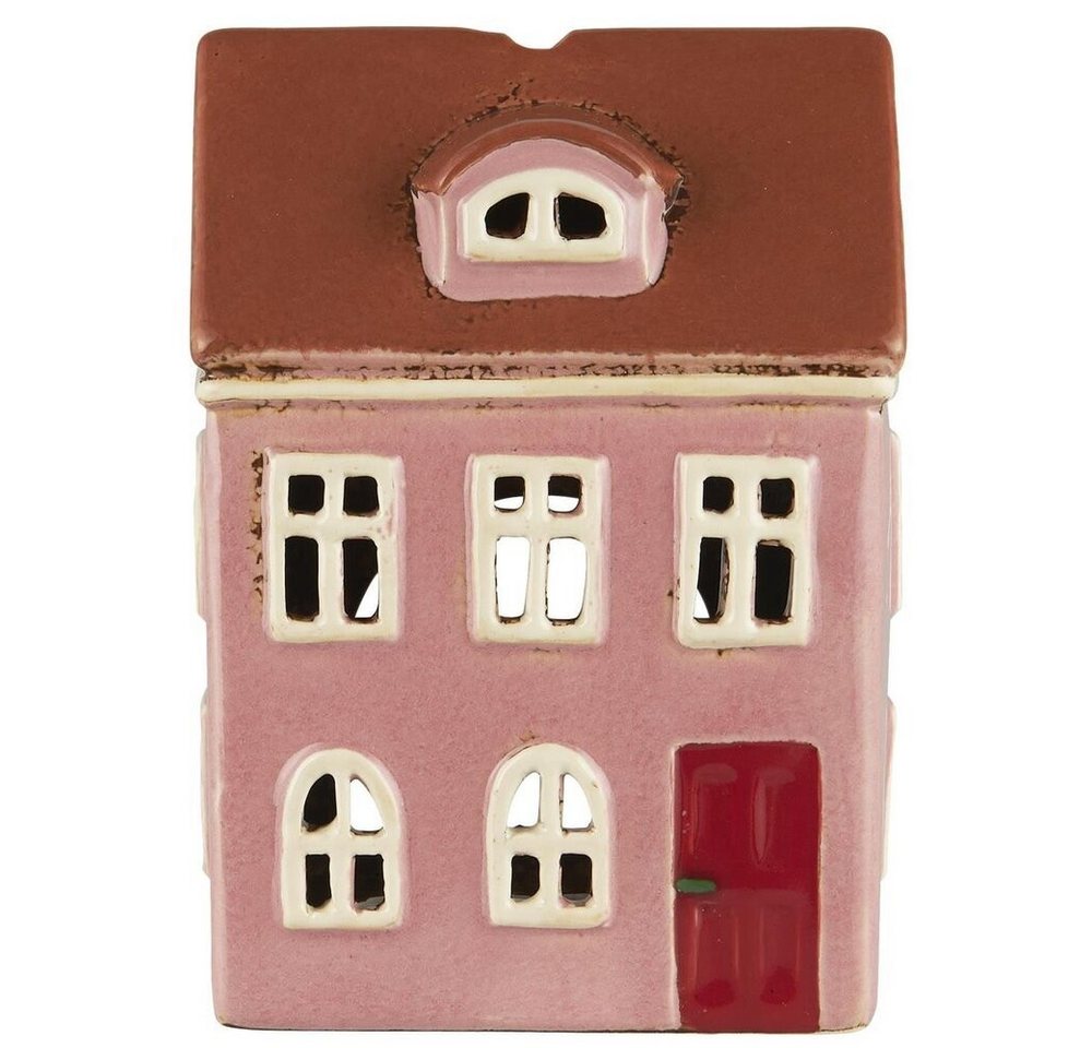 Ib Laursen Teelichthalter LichthNyhavn rosa geetes Dachfenster von Ib Laursen