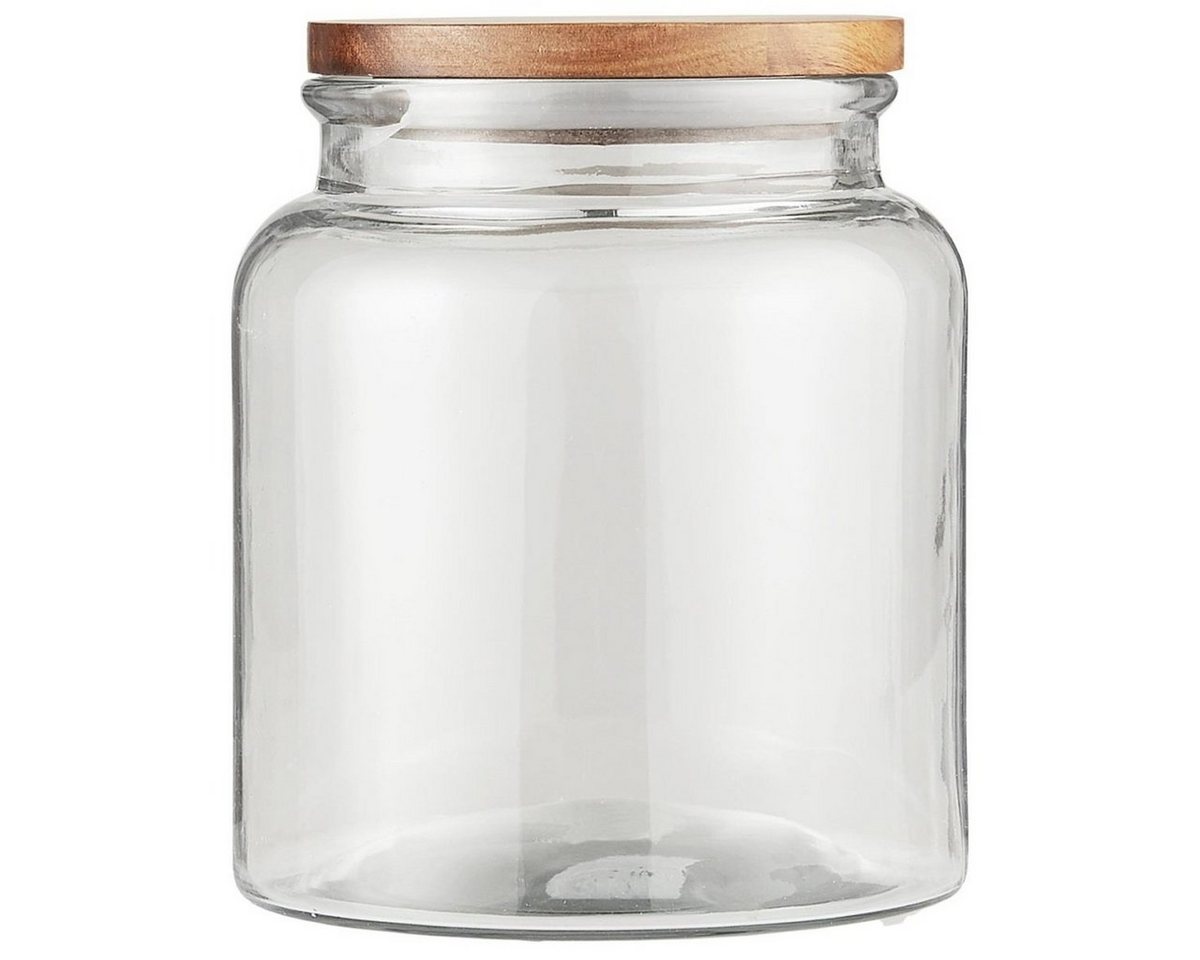 Ib Laursen Vorratsglas Vorratsglas mit Holzdeckel 2350ml Nudelglas Müsliglas Keksdose von Ib Laursen