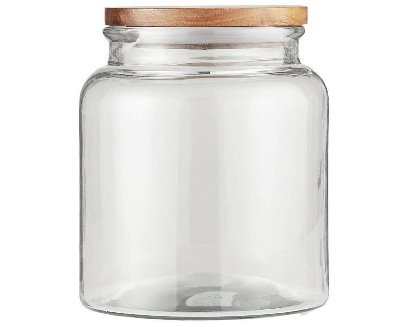 Ib Laursen Vorratsglas Vorratsglas mit Holzdeckel 2350ml Nudelglas Müsliglas Keksdose Ib Laursen Vorratsglas Vorratsglas mit Holzdeckel 2350ml Nudelglas Müsliglas Keksdose von Ib Laursen