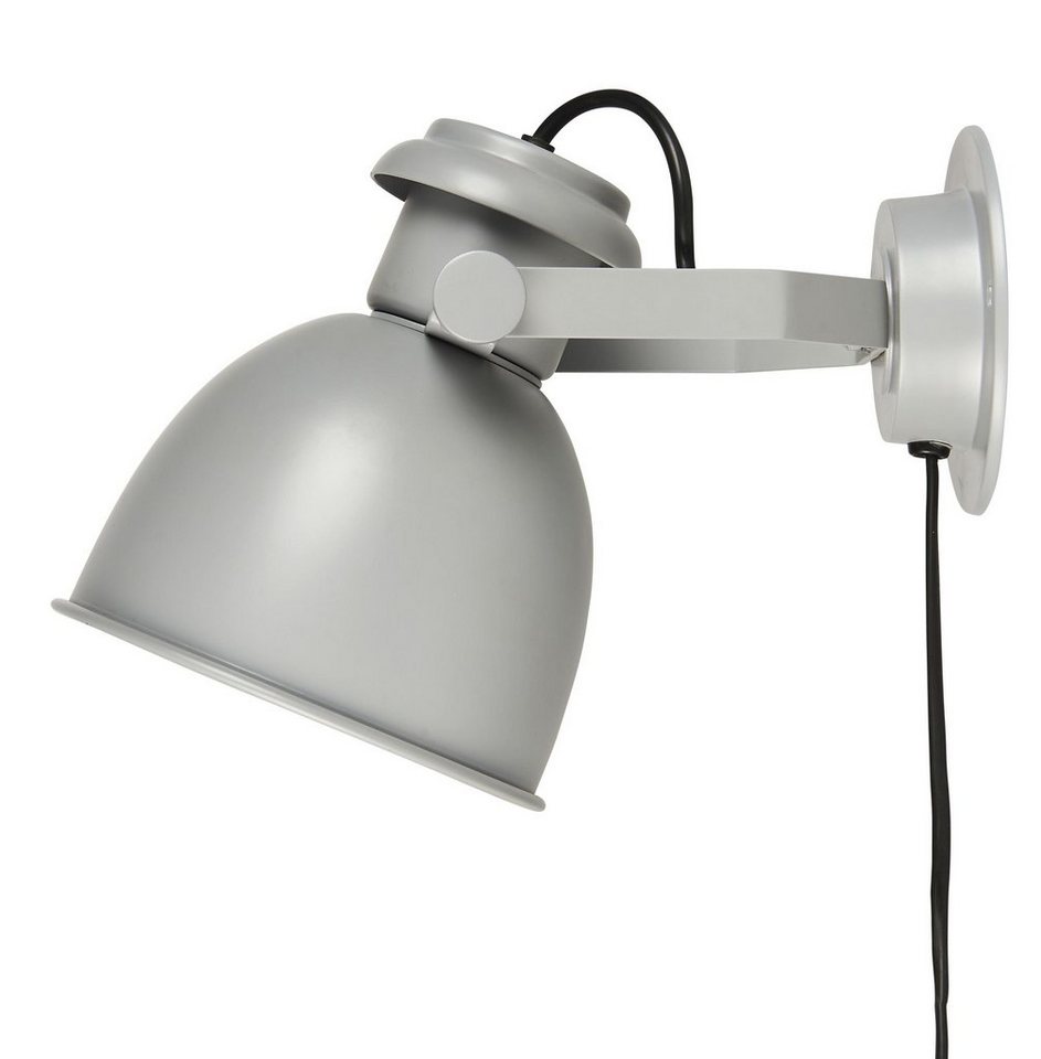 Ib Laursen Wandleuchte Wandlampe Wandleuchte Wandspot Lampe Metall Grau Laursen 2850-18 von Ib Laursen