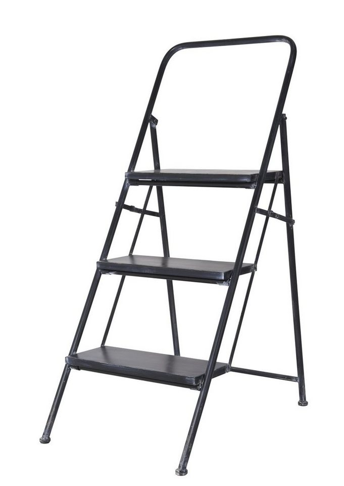 Ib Laursen Leiterregal Blumenleiter Leiter Blumen Regal Treppe Metall Schwarz Ib Laursen von Ib Laursen