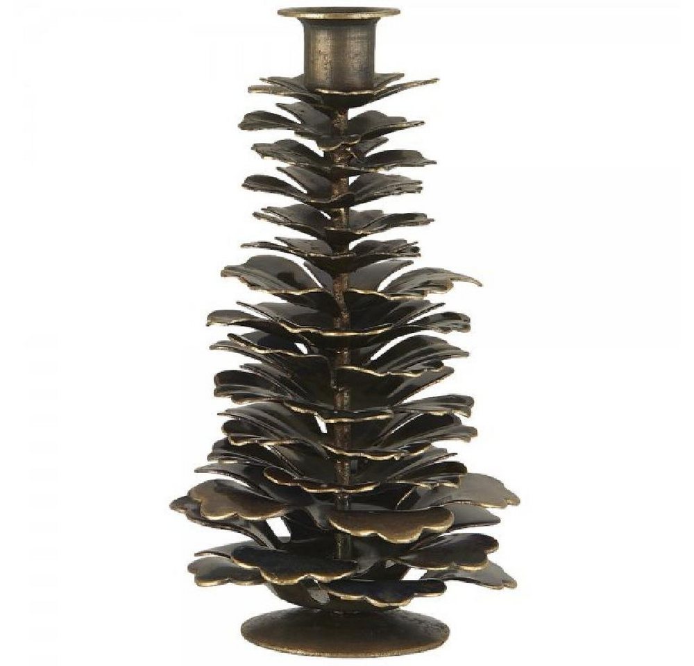 Ib Laursen Windlicht Ib Laursen Kerzenhalter Tannenzapfen für dünne Kerzen (12cm) von Ib Laursen