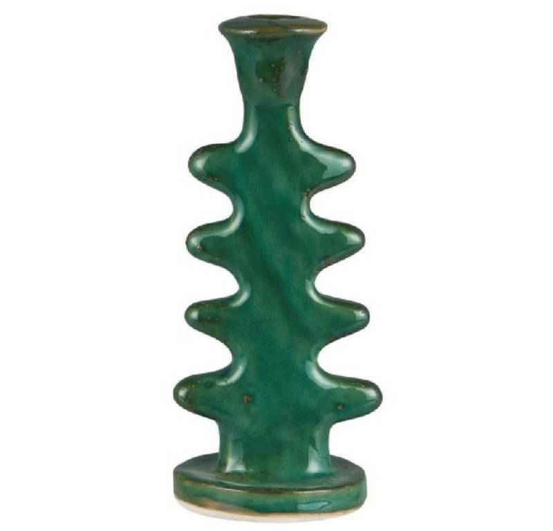 Ib Laursen Windlicht Ib Laursen Kerzenständer Avignon Rusikal Grün (23,5cm) von Ib Laursen