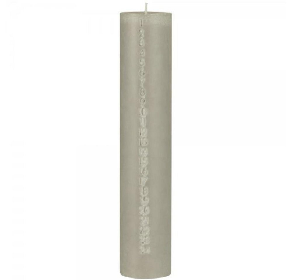 Ib Laursen Windlicht Ib Laursen Weihnachtskerze 1-24 Aschgrau (30cm) von Ib Laursen