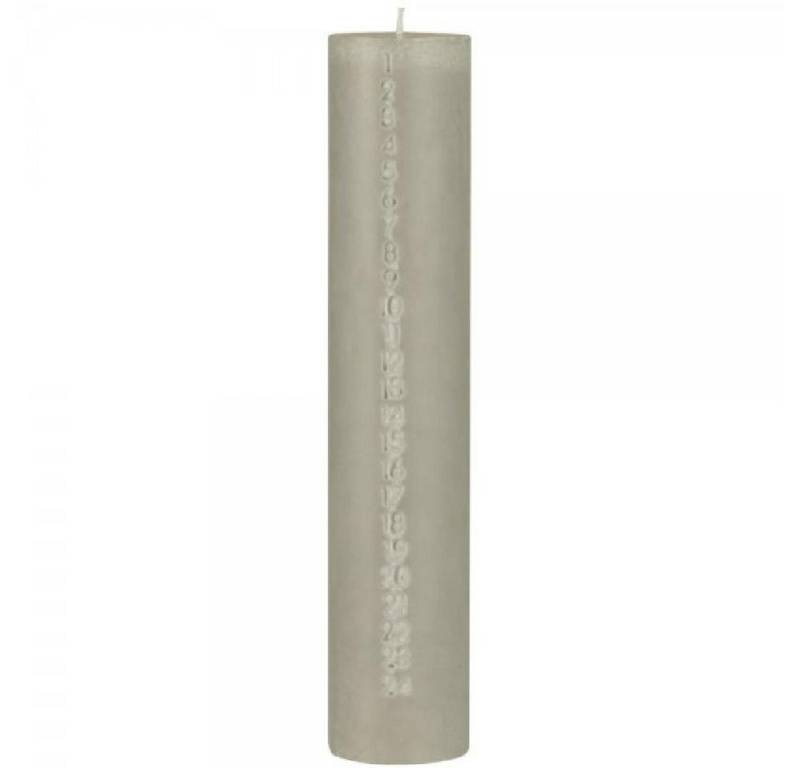 Ib Laursen Windlicht Ib Laursen Weihnachtskerze 1-24 Aschgrau (30cm) von Ib Laursen
