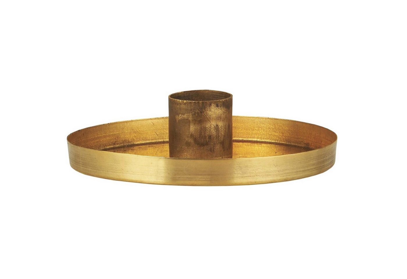 Ib Laursen Windlicht Kerzenhalter in Gold: Stimmungsvolle Dekoration aus Messing (1x Kerzenhalter) von Ib Laursen