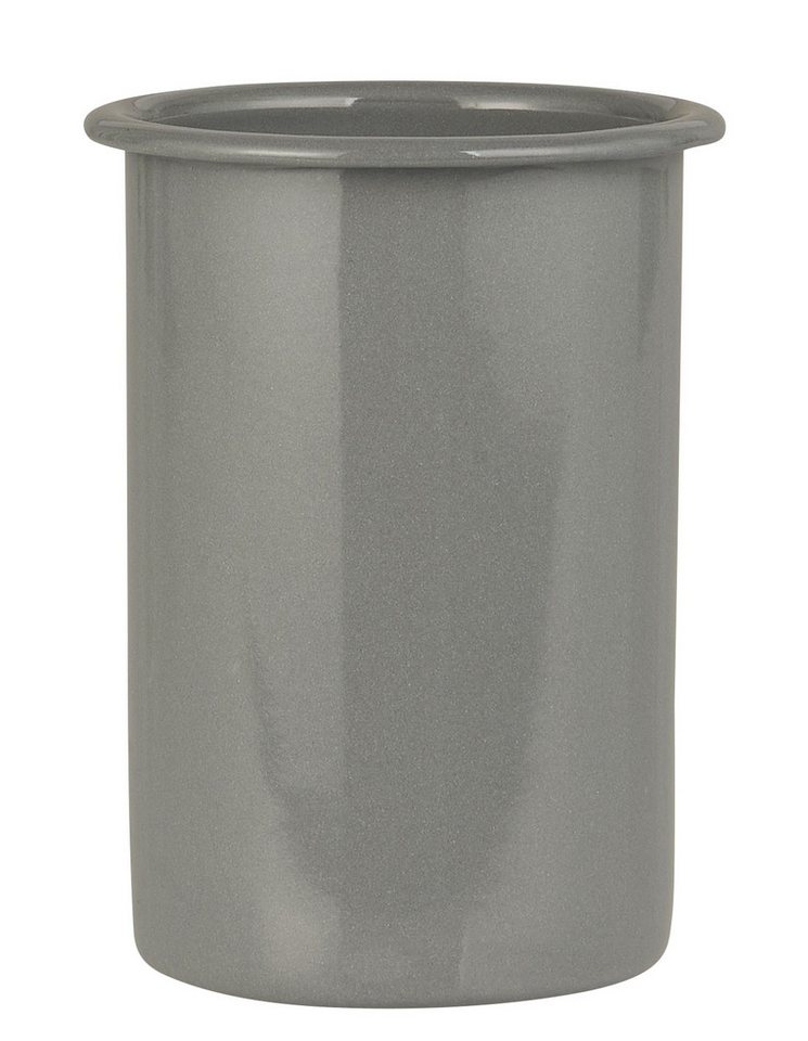 Ib Laursen Zahnputzbecher Ib Laursen - Becher Zahnputzbecher Emaille Grau 0409-18 Vintage Retro Ib Laursen Zahnputzbecher Ib Laursen - Becher Zahnputzbecher Emaille Grau 0409-18 Vintage Retro von Ib Laursen