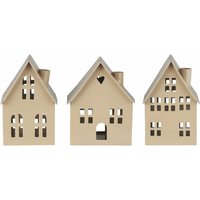 Kerzenhalter-Set Haus mit Stornstein von Ib Laursen