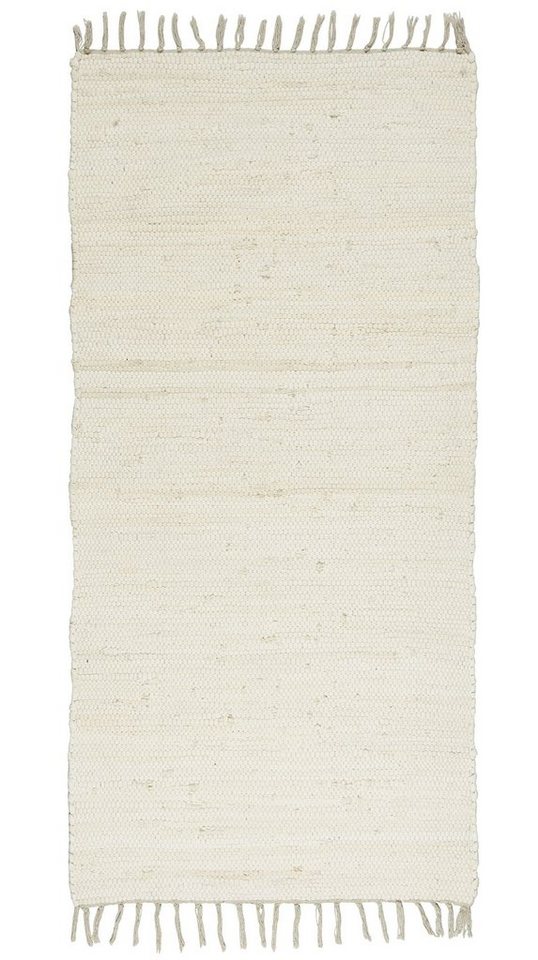 Ib Laursen Läufer Teppich Läufer Wohnraum 60x120cm Baumwolle Creme Ib Laursen 65014-01 von Ib Laursen