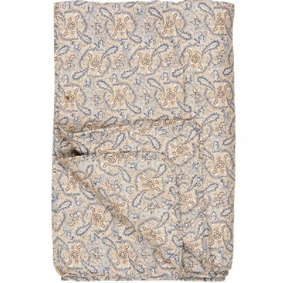 Wohndecke Ib Laursen Quilt Decke Tagesdecke Blau Braunes Paisleymuster, Ib Laursen Wohndecke Ib Laursen Quilt Decke Tagesdecke Blau Braunes Paisleymuster, Ib Laursen von Ib Laursen