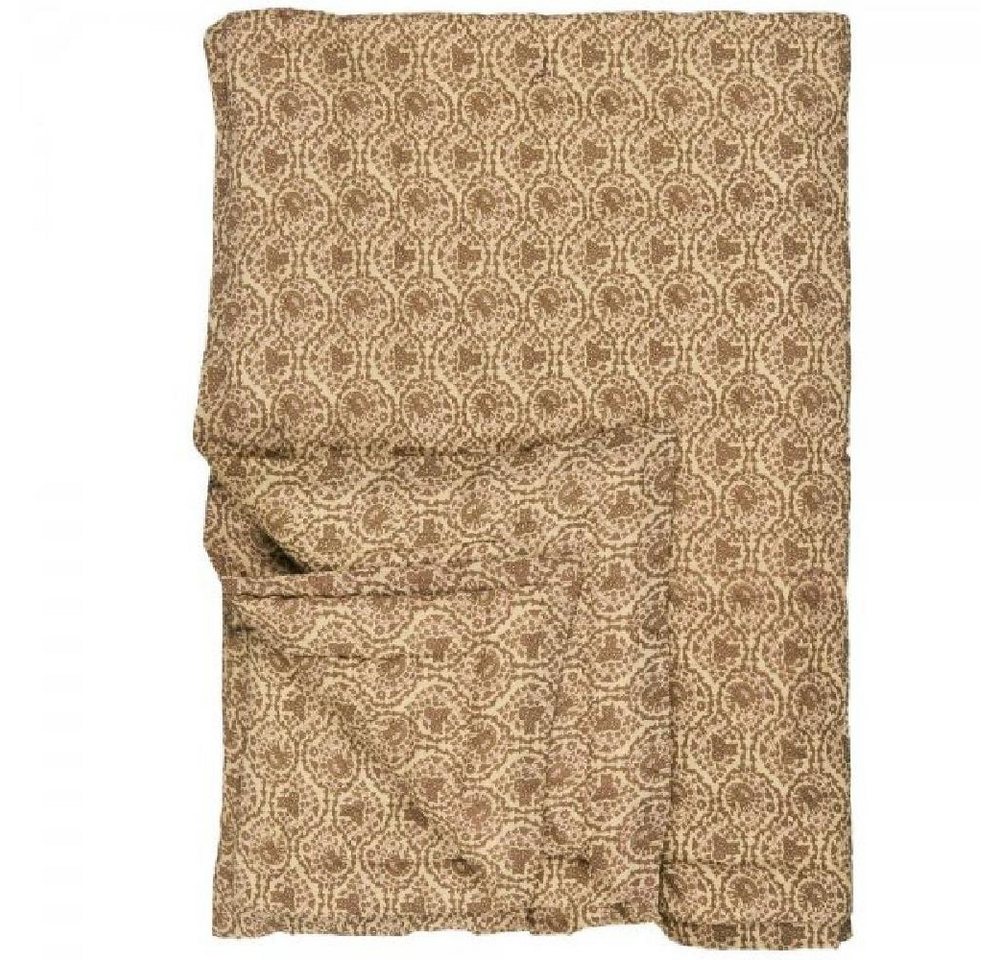 Wohndecke Ib Laursen Quilt Decke Tagesdecke Camma Muster Natur Grün (130x170cm), Ib Laursen von Ib Laursen