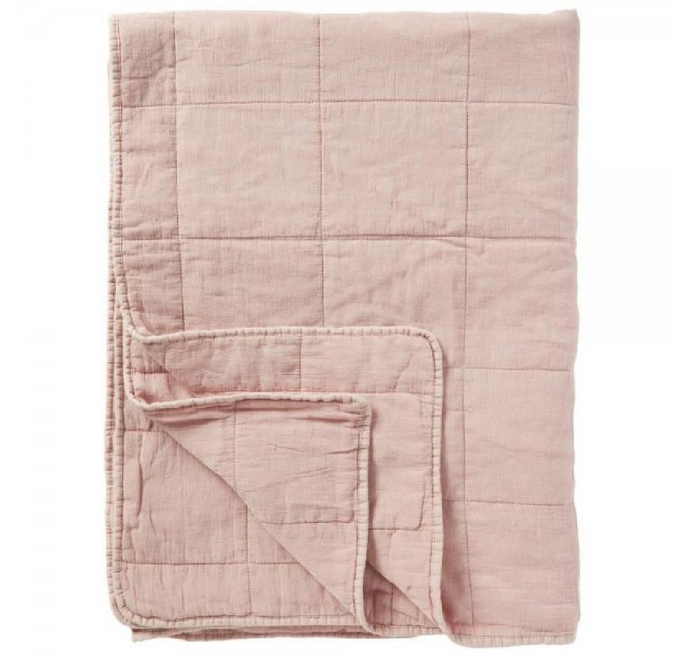 Wohndecke Ib Laursen Tagesdecke Quilt Klassisch Rosa (130x180cm), Ib Laursen von Ib Laursen