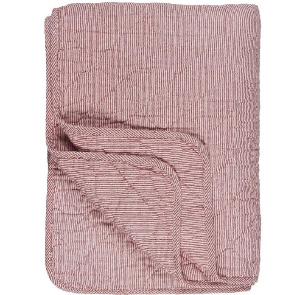 Wohndecke Ib Laursen Tagesdecke Quilt Weiß-Rot Gestreift, Ib Laursen Wohndecke Ib Laursen Tagesdecke Quilt Weiß-Rot Gestreift, Ib Laursen von Ib Laursen