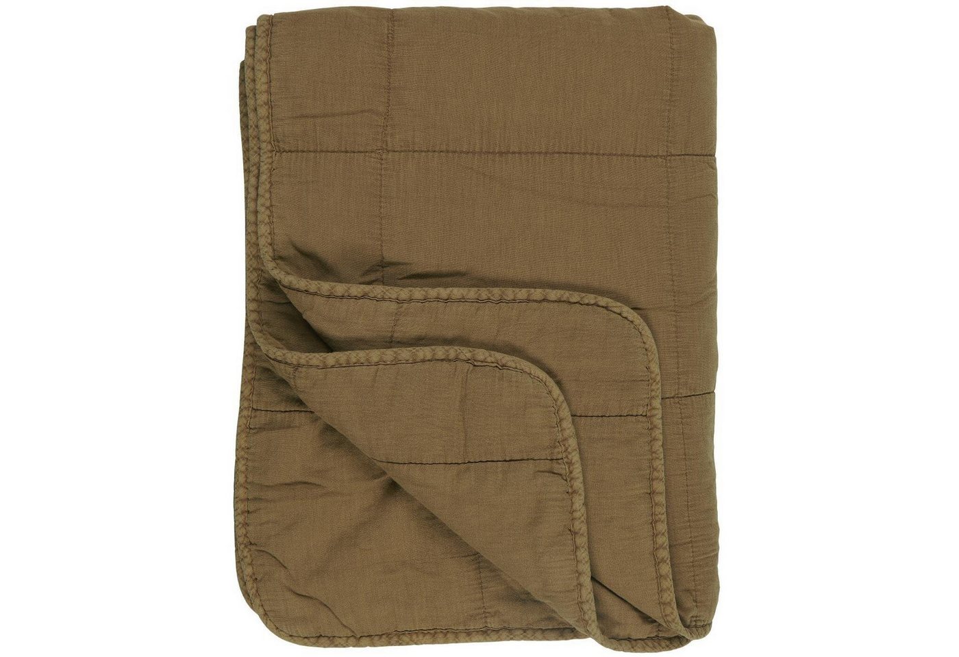 Wohndecke Vintage Quilt unifarben, Ib Laursen von Ib Laursen