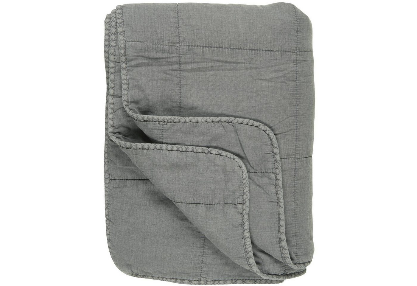 Wohndecke Vintage Quilt unifarben, Ib Laursen von Ib Laursen