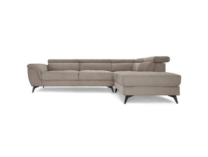 Betis L-Form Ecksofa Rechts - Stoffbezug Beige von Ibbedesign (Furnhouse)