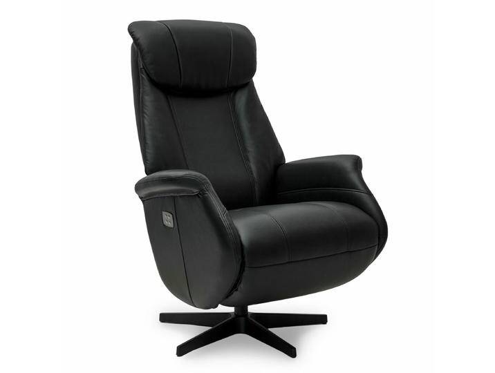Bonanza Elektrischer Relaxsessel - Echtleder Schwarz von Ibbedesign (Furnhouse)