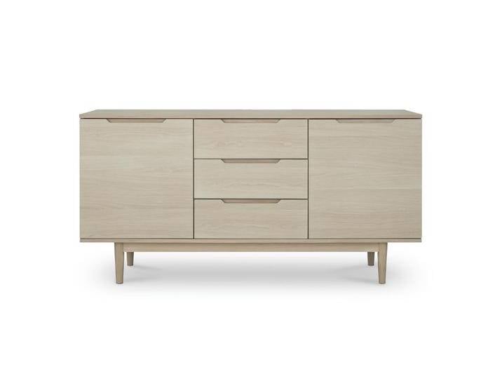 Kerteminde Sideboard mit 2 Türen - 160 cm breit - Eiche Weiß geöltes von Ibbedesign (Furnhouse)