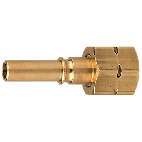 IBEDA Kupplungsstift N1 aus Messing mit Überwurfmutter für NKD, NKG und NKT Schlauchkupplungen für Brenngase und Sauerstoff, Ausführung:Sauerstoff G 1/4'' RH IBEDA Kupplungsstift N1 aus Messing mit Überwurfmutter für NKD, NKG und NKT Schlauchkupplungen für Brenngase und Sauerstoff, Ausführung:Sauerstoff G 1/4'' RH von Ibeda