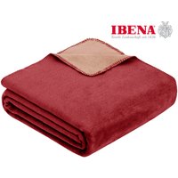 IBENA Wohndecke "Jacquard Decke Dublin", in trendigen Pastellfarben von Ibena