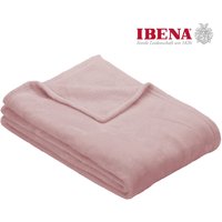 IBENA Wohndecke "Uni Fleecedecke Olbia", einfarbig schick, Kuscheldecke IBENA Wohndecke "Uni Fleecedecke Olbia", einfarbig schick, Kuscheldecke von Ibena