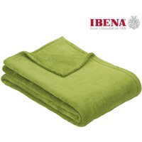 IBENA Wohndecke "Uni Fleecedecke Olbia" einfarbig schick, Kuscheldecke IBENA Wohndecke "Uni Fleecedecke Olbia" einfarbig schick, Kuscheldecke von Ibena