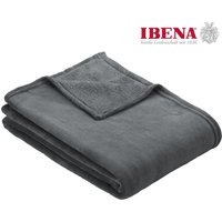 IBENA Wohndecke "Uni Fleecedecke Olbia", einfarbig schick, Kuscheldecke IBENA Wohndecke "Uni Fleecedecke Olbia", einfarbig schick, Kuscheldecke von Ibena