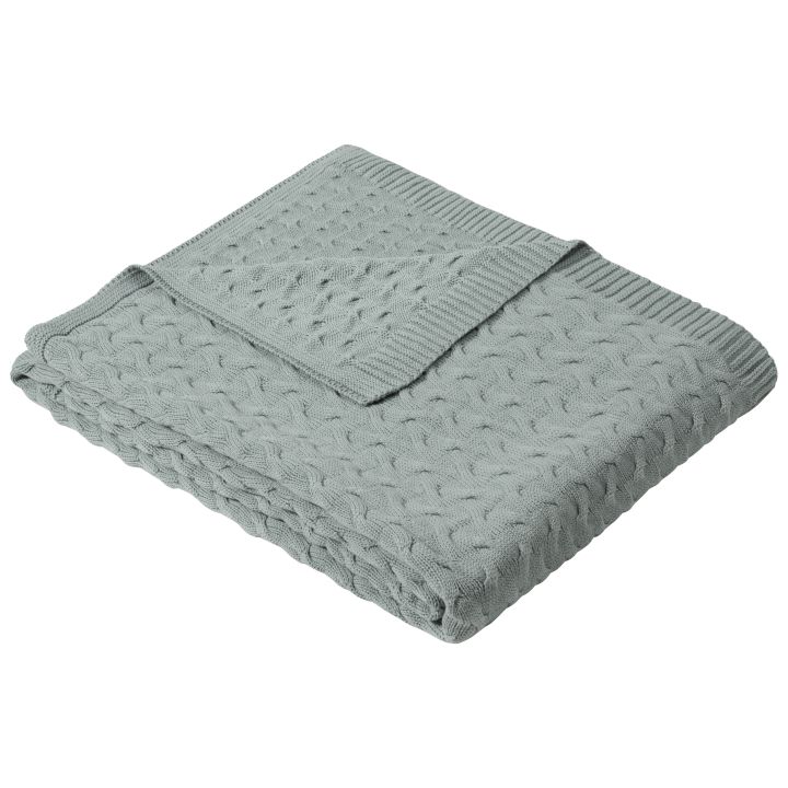 Ibena Strickdecke SOMERO 150x200cm in Farbe türkis Ibena Strickdecke SOMERO 150x200cm in Farbe türkis von Ibena