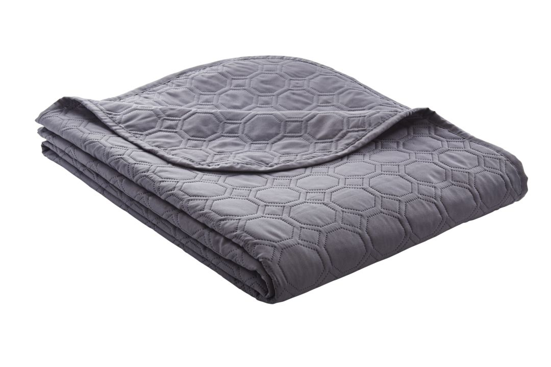 Ibena Tagesdecke NANCY 280x250cm in Farbe anthrazit Ibena Tagesdecke NANCY 280x250cm in Farbe anthrazit von Ibena